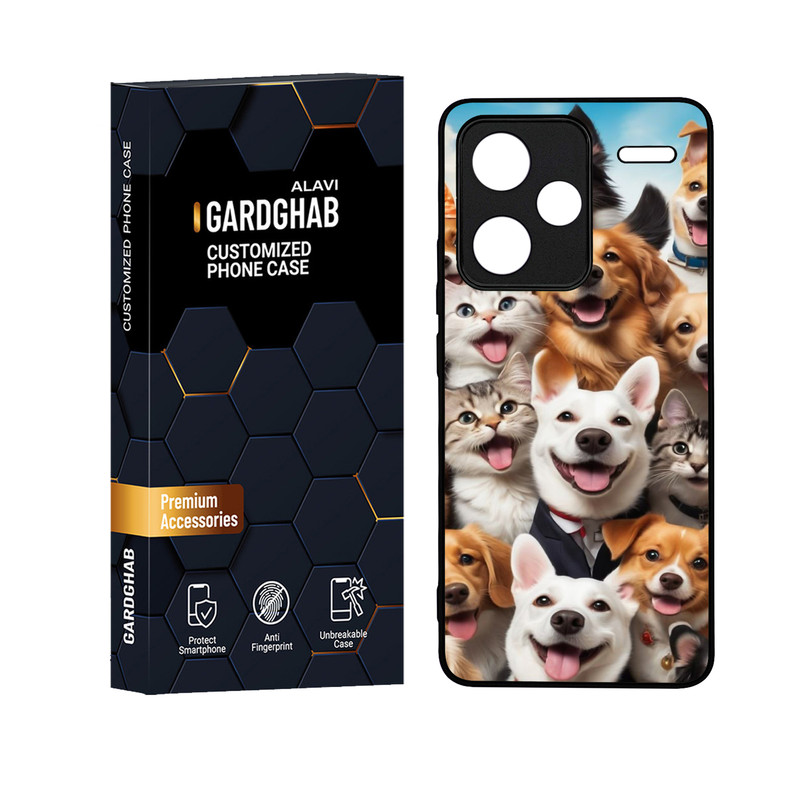 کاور گارد قاب علوی مدل دور ژله ای مناسب برای گوشی موبایل شیائومی Redmi Note 13 Pro Plus 5G