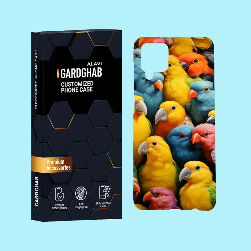 کاور گارد قاب علوی مدل حیوانات مناسب برای گوشی موبایل سامسونگ Galaxy A12