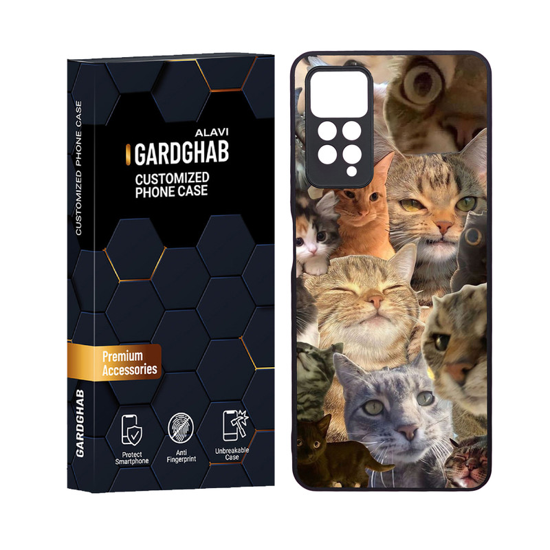 کاور گارد قاب علوی مدل دورژله ای حیوانات مناسب برای گوشی موبایل شیائومی Redmi Note 12 Pro 4G
