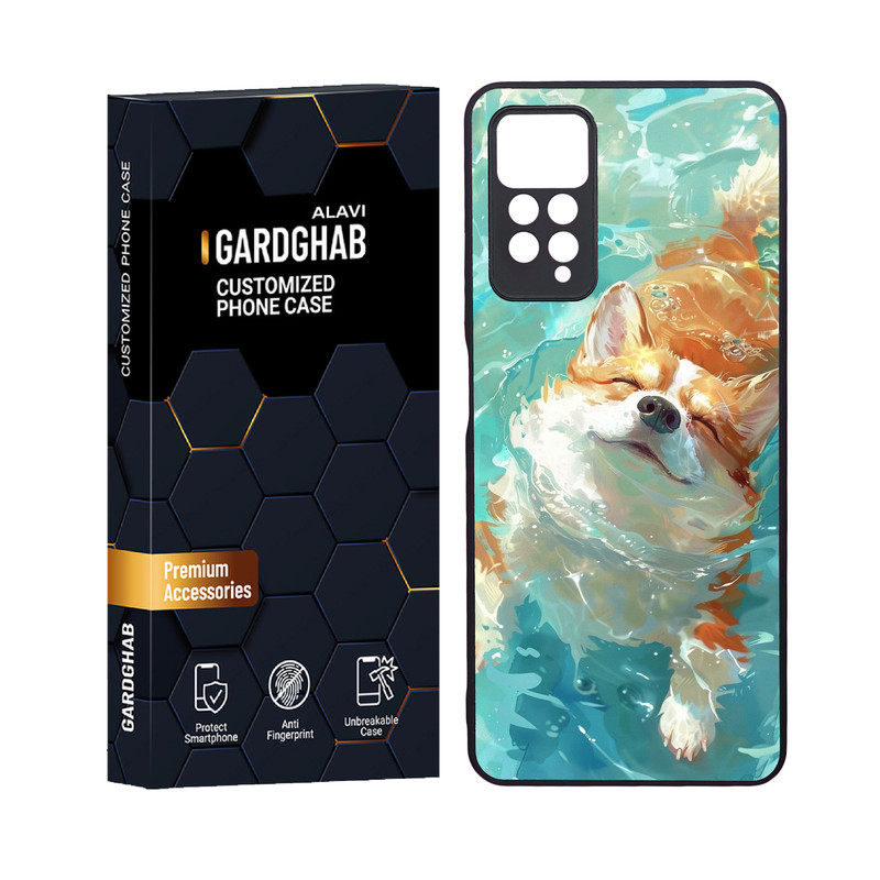 کاور گارد قاب علوی مدل دورژله ای حیوانات مناسب برای گوشی موبایل شیائومی Redmi Note 12 Pro 4G