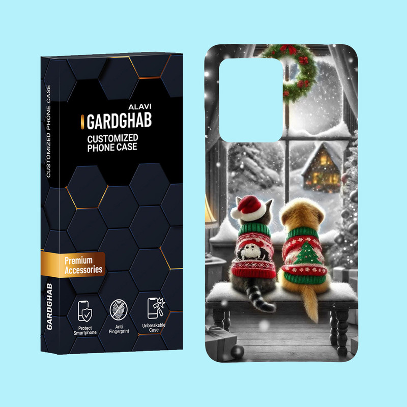 کاور گارد قاب علوی مدل هنری مناسب برای گوشی موبایل شیائومی Redmi Note 12 Pro Plus 5G