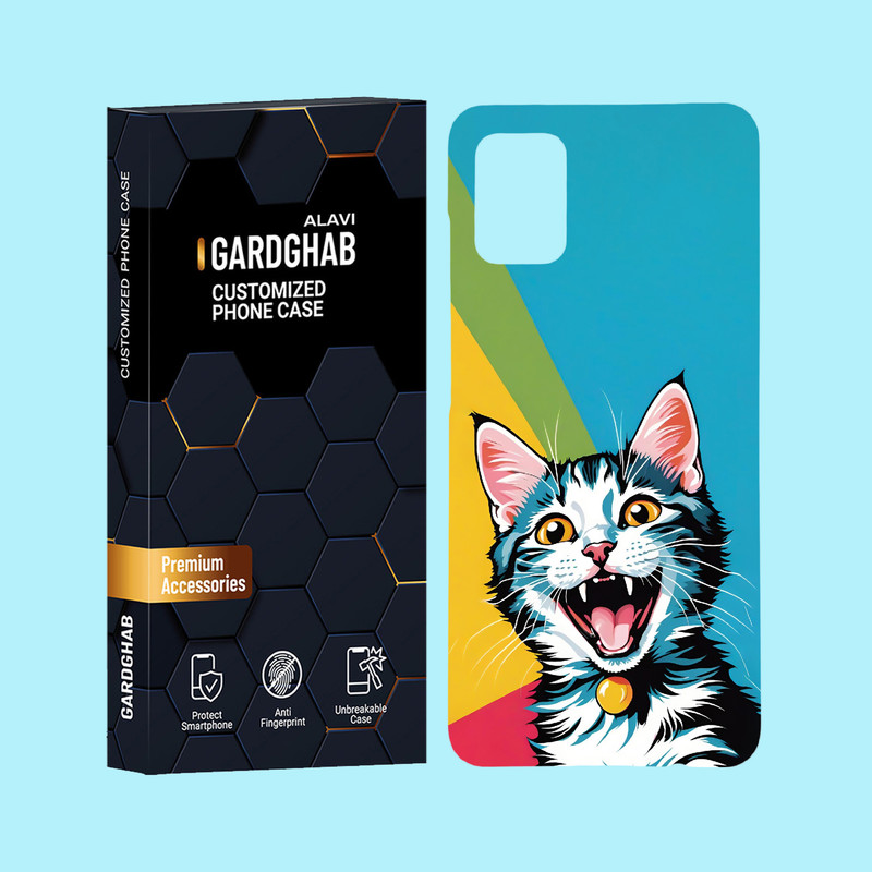 کاور گارد قاب علوی مدل هنری مناسب برای گوشی موبایل سامسونگ Galaxy A51 4G