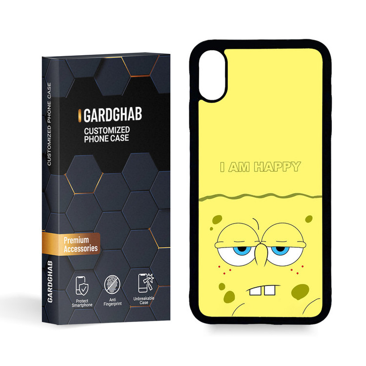 کاور گارد قاب مدل پشت گلس فانتزی مناسب برای گوشی موبایل اپل iPhone XS MAX