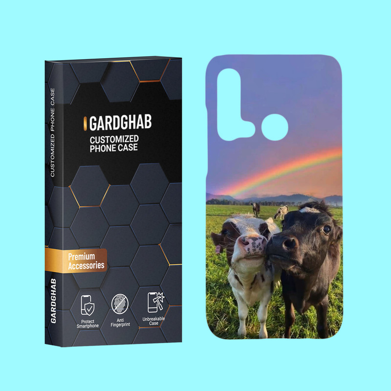 کاور گارد قاب علوی مدل حیوانات مناسب برای گوشی موبایل هوآوی Nova 5i