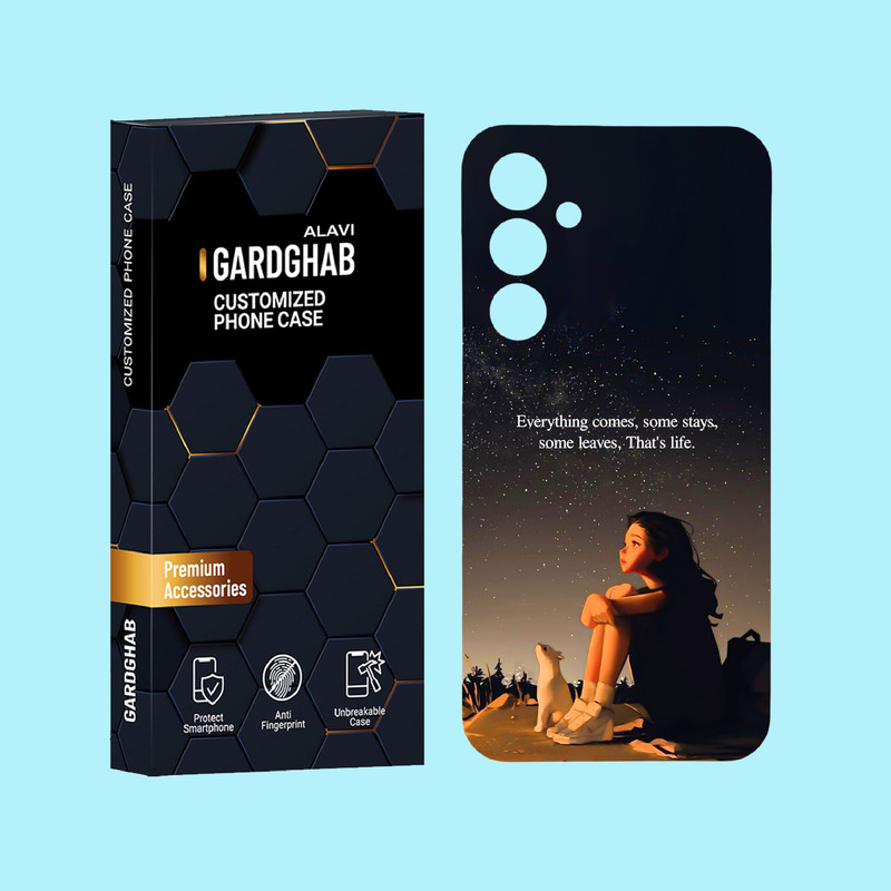 کاور گارد قاب علوی مدل دخترانه مناسب برای گوشی موبایل سامسونگ Galaxy A55