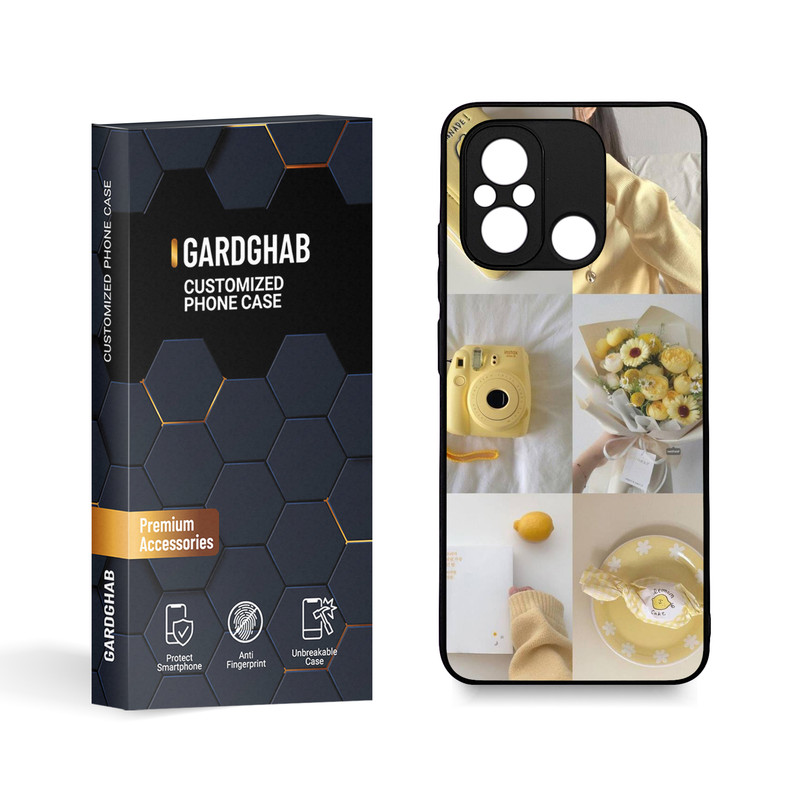 کاور گارد قاب مدل دخترانه مناسب برای گوشی موبایل شیائومی Poco C55