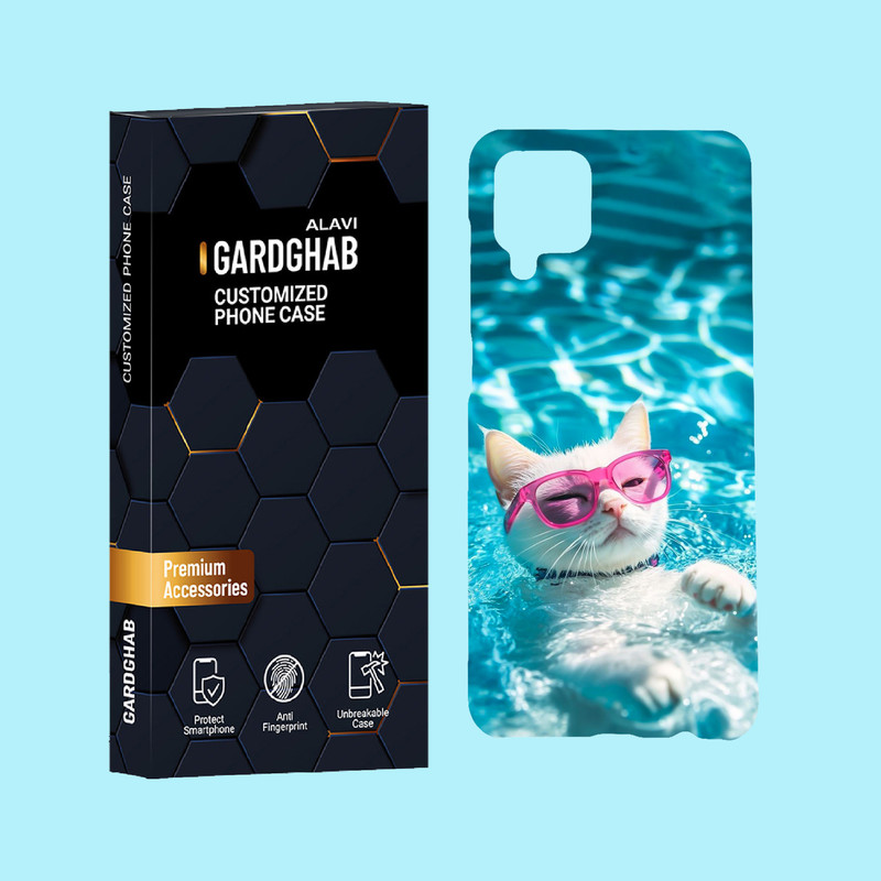 کاور گارد قاب علوی مدل حیوانات مناسب برای گوشی موبایل سامسونگ Galaxy A12