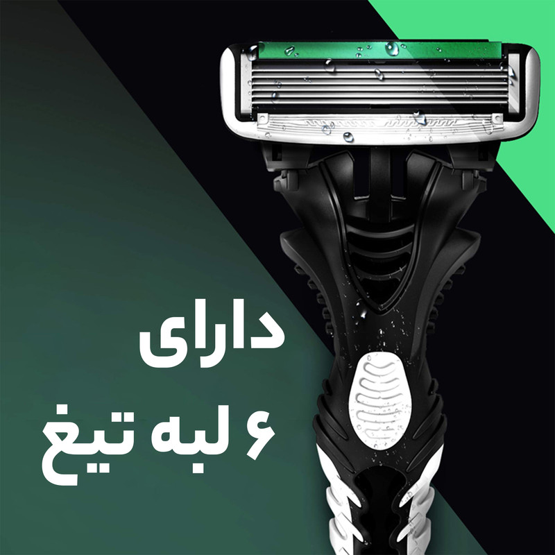 خود تراش دورکو مدل 6Blade تحت لیسانس بسته 3 عددی