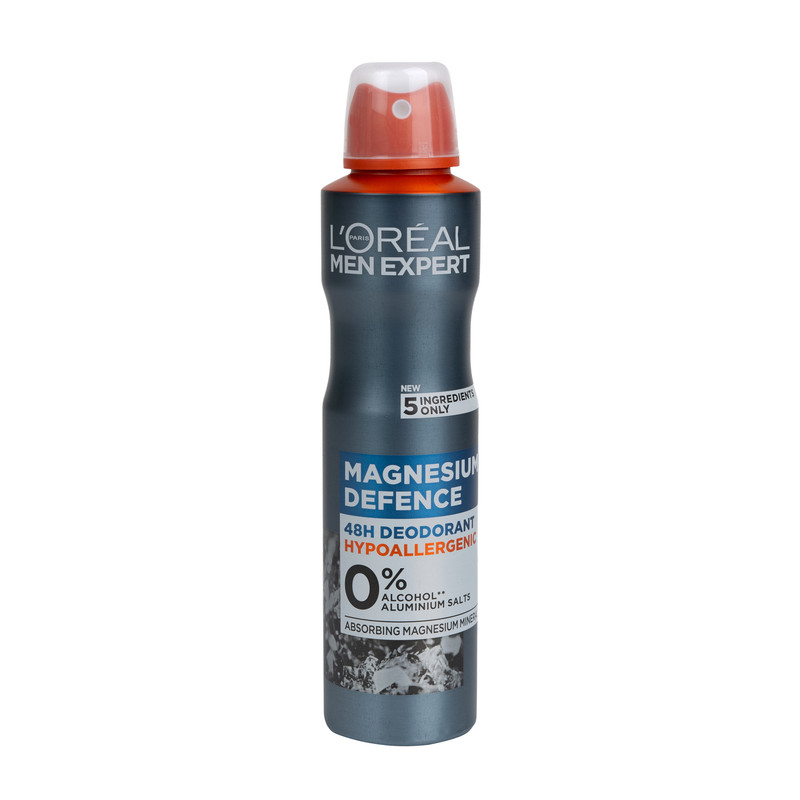اسپری ضدتعریق مردانه لورآل مدل Hypoallergenic حجم 250 میلیلیتر