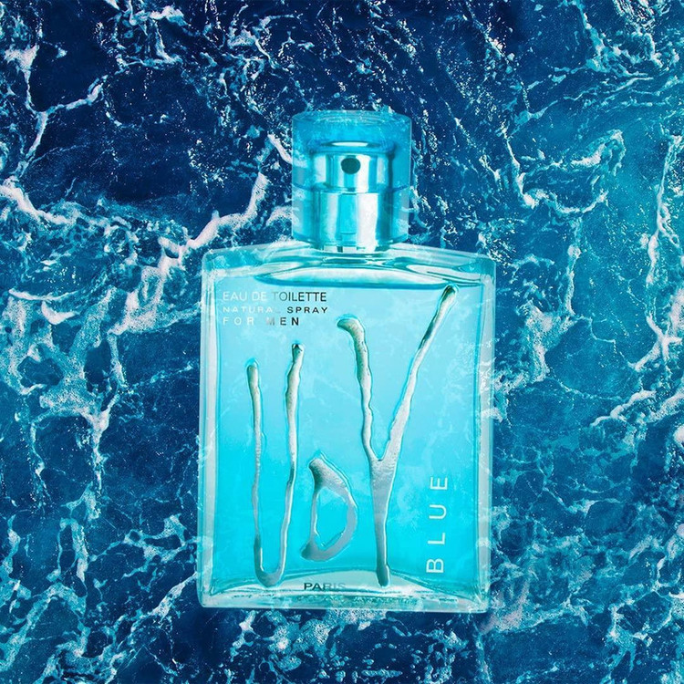 ادو تویلت مردانه اولریک دو وارن مدل Blue حجم 100 میلی لیتر
