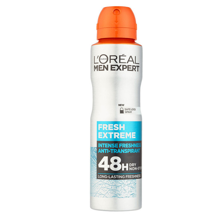 اسپری ضدتعریق مردانه لورآل مدل Fresh Extreme حجم 250 میلیلیتر