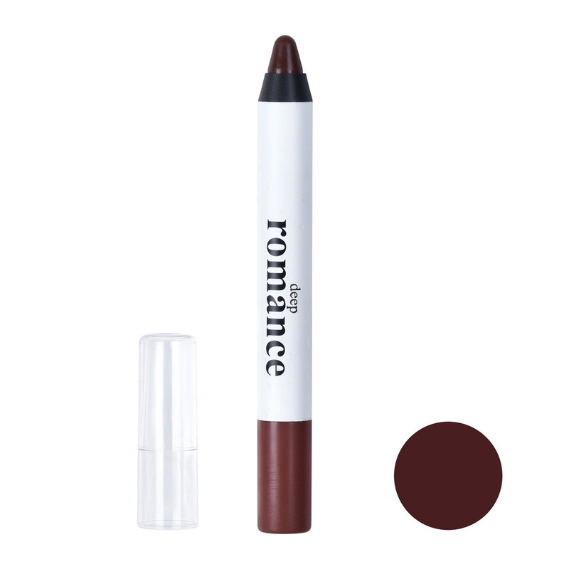 رژ لب مدادی دیپ رومانس مدل DR-10 - شماره 206
