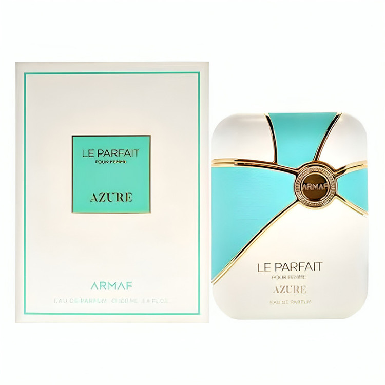 ادوپرفیوم زنانه آرماف مدل Le Parfait Azure با رایحه خنک حجم 100 میلیلیتر