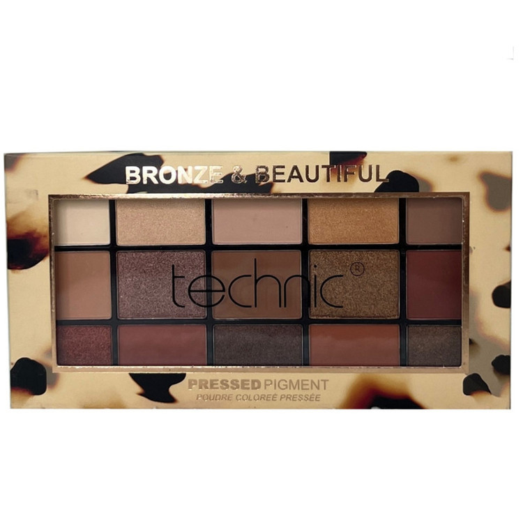 پالت سایه چشم تکنیک مدل Bronze&Beautiful