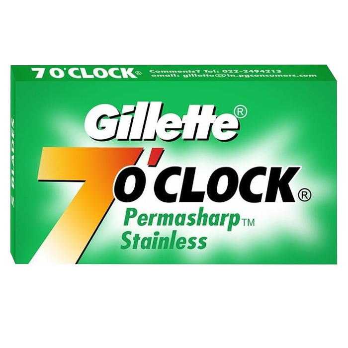 تیغ یدک ژیلت مدل 7 O clock بسته 20 عددی