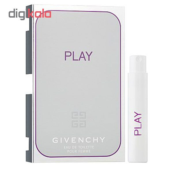 عطر جیبی زنانه ژیوانشی مدل Play Eau de Toilette حجم 1 میلی لیتر