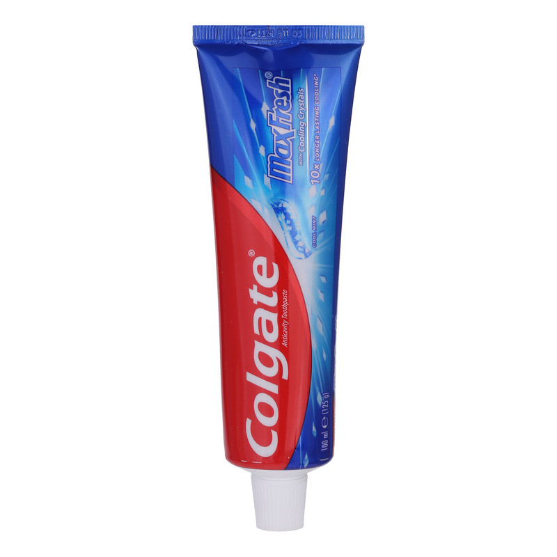 خمیر دندان کلگیت مدل Max Fresh طعم Cool Mint حجم 100 میلی لیتر