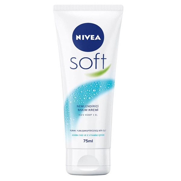 کرم مرطوب کننده و نرم کننده نیوآ مدل SOFT حجم 75 میلی لیتر