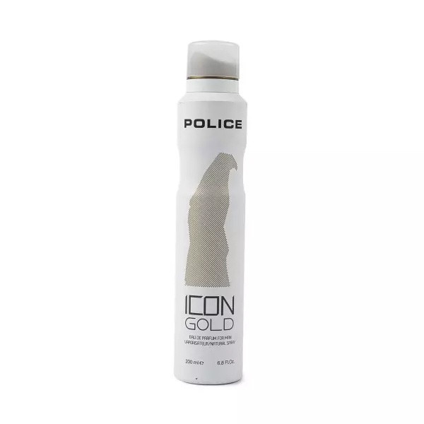 اسپری خوشبو کننده بدن مردانه پلیس مدل ICON GOLD حجم 200 میلی لیتر