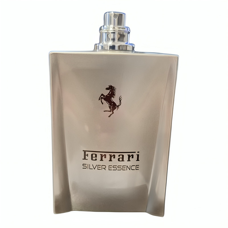 تستر ادو پرفیوم مردانه فراری مدل SILVER ESSENCE با رایحه خنک حجم 100 میلی لیتر
