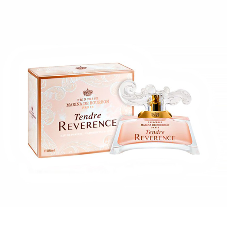 ادوپرفیوم زنانه پرنسس مارینا دو بوربون مدل Tendre Reverence با رایحه خنک حجم 100 میلیلیتر