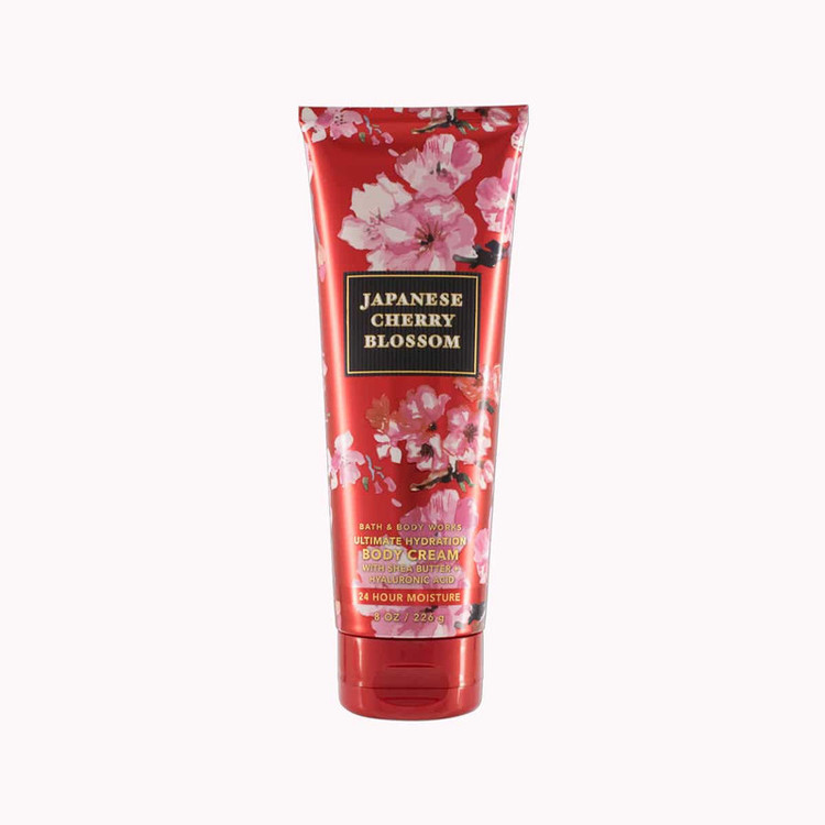 کرم بدن بس اند بادی ورکز مدل Japanese Cherry Blossom مناسب برای انواع پوست حجم 226 میلی لیتر