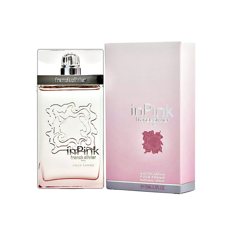 ادوپرفیوم زنانه فرانک اولیویر مدل In Pink با رایحه خنک حجم 75 میلیلیتر