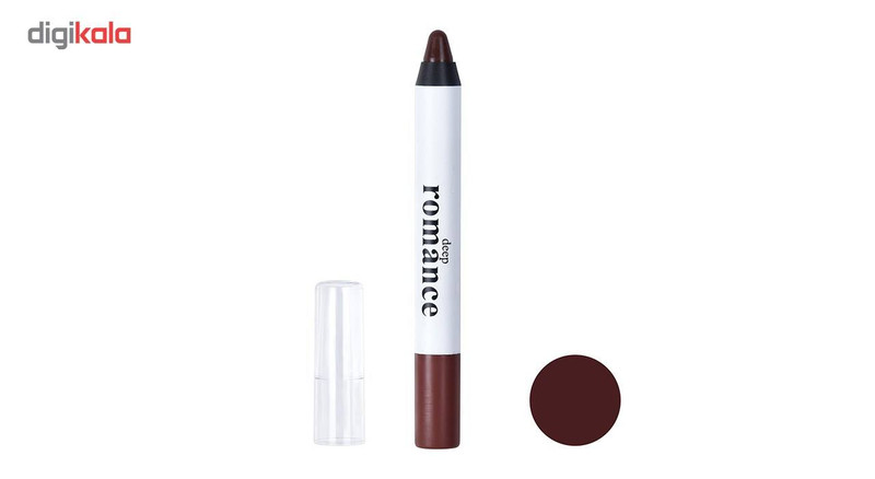 رژلب مدادی دیپ رومانس مدل DR-10 شماره 206