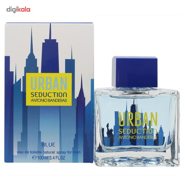 ادو تویلت مردانه آنتونیو باندراس مدل Urban Blue حجم 100 میلی لیتر