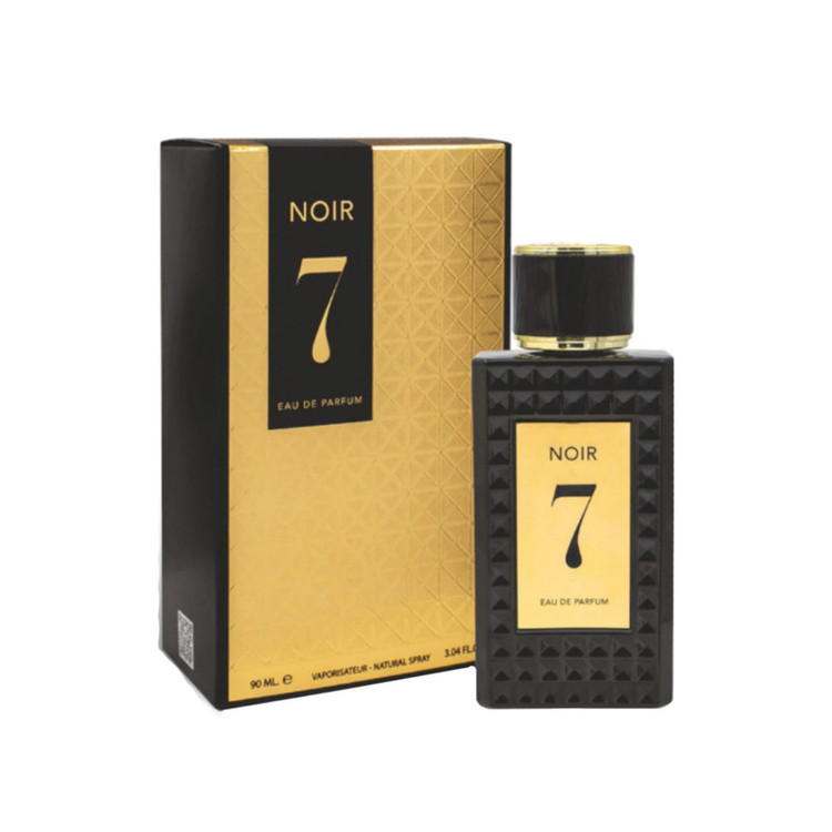 ادوپرفیوم زنانه فراگرنس ورد مدل Noir 7 با رایحه شیرین حجم 90 میلیلیتر