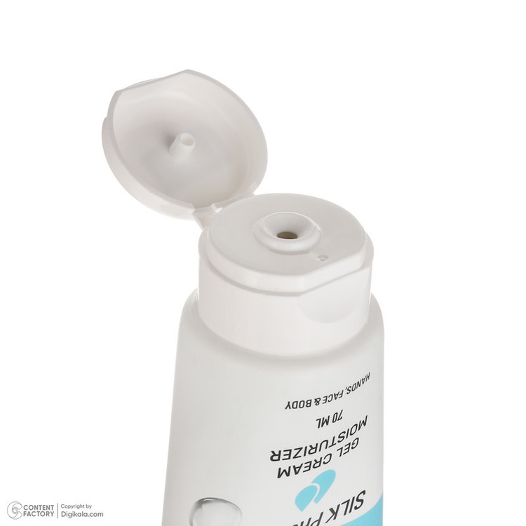 کرم ژل بیول مدل Silk Protein مناسب انواع پوست حجم 70 میلی لیتر