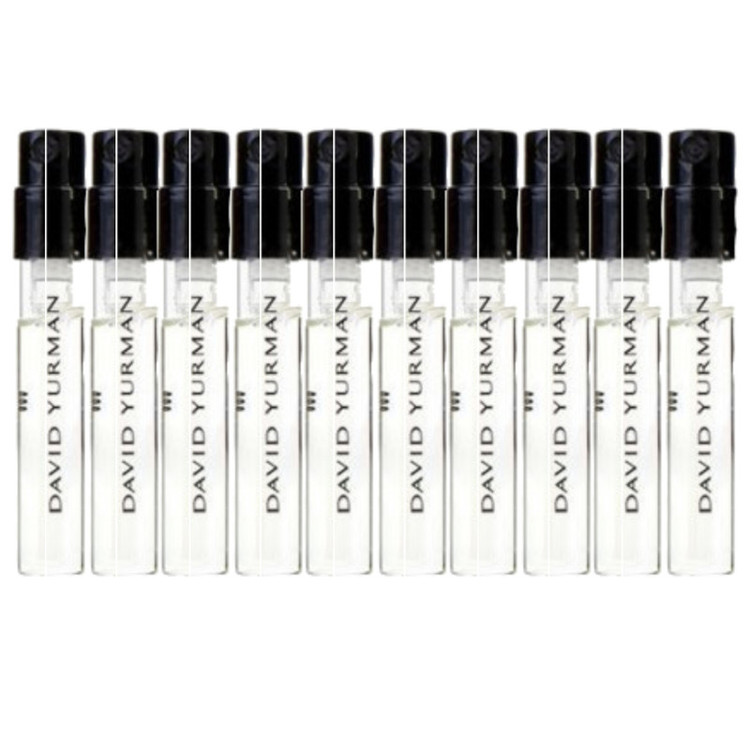عطر جیبی زنانه دیوید یورمن مدل 01 با رایحه شیرین حجم 1.5 میلیلیتر بسته 10 عددی