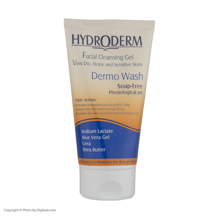ژل شستوشوی صورت هیدرودرم مدل Very Dry Skin وزن 150 گرم