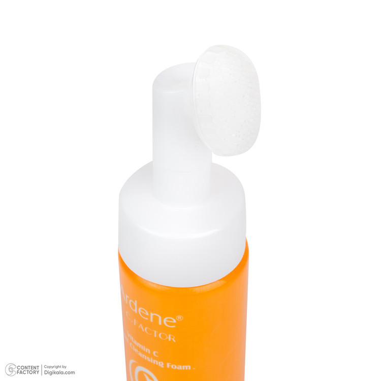فوم شستوشوی صورت آردن سی فکتور مدل Vitamin C مناسب برای پوست انواع پوست حجم 150 میلیلیتر