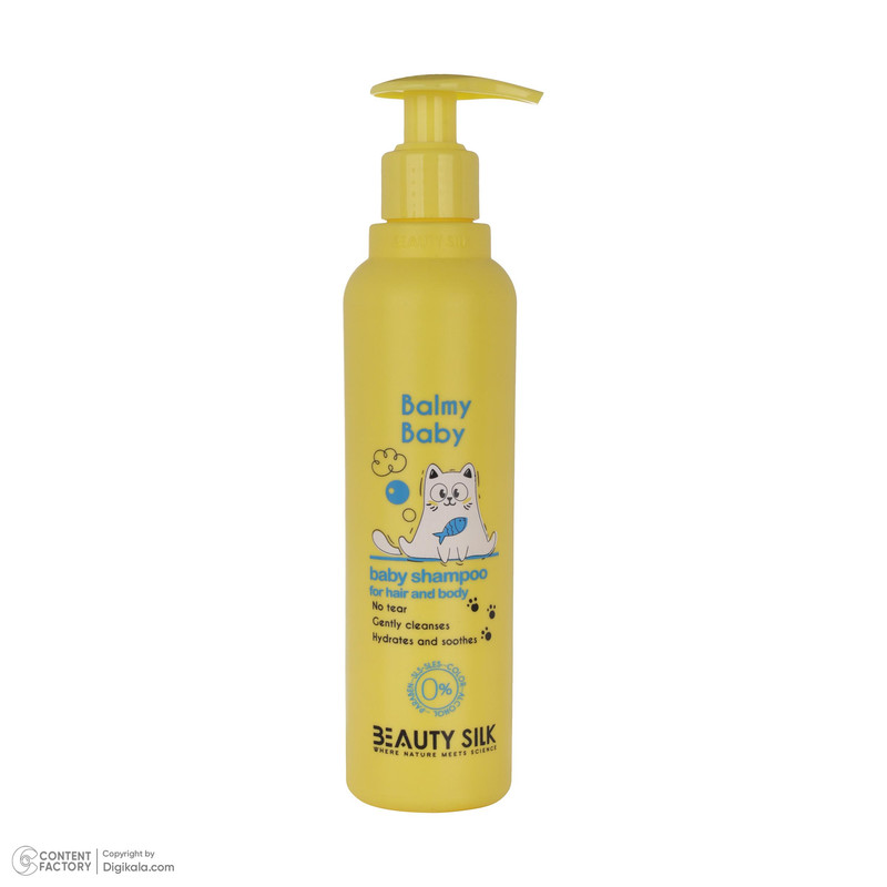 شامپو سر و بدن بچه بیوتی سیلک مدل Balmy Baby حجم 200 میلیلیتر