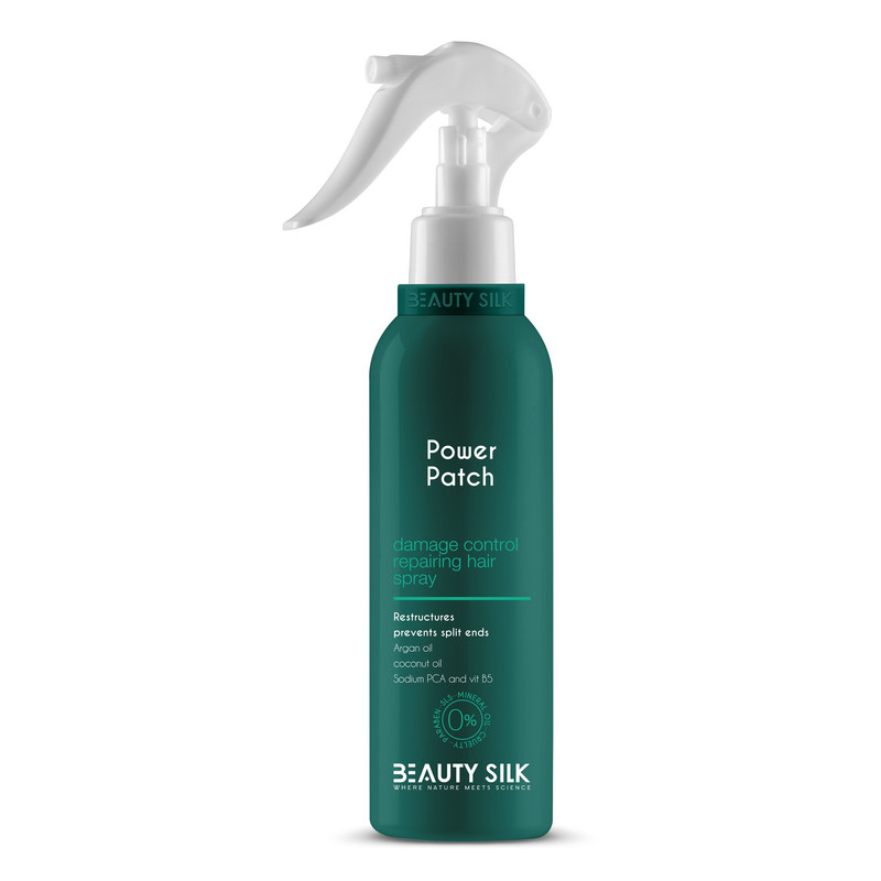 اسپری مو بیوتی سیلک مدل Power Patch مناسب موی آسیب دیده حجم 227 میلی لیتر