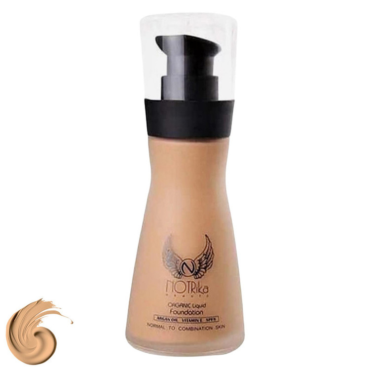 کرم پودر مایع SPF 8 نوتریکا مدل 06 شماره F13 مناسب برای انواع پوست حجم 30 میلیلیتر