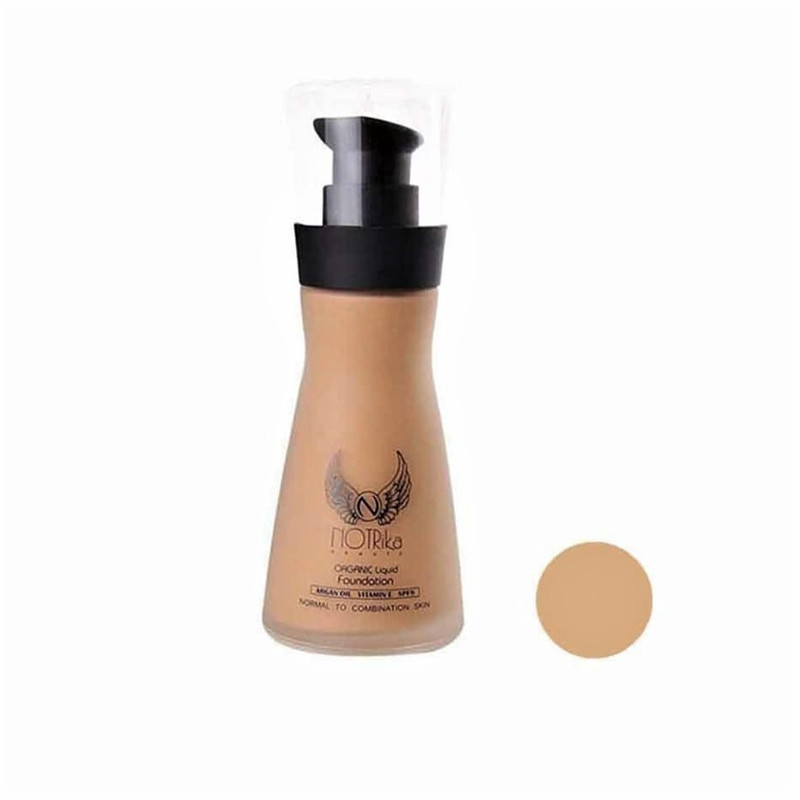 کرم پودر مایع SPF 8 نوتریکا مدل 06 شماره F13 مناسب برای انواع پوست حجم 30 میلیلیتر
