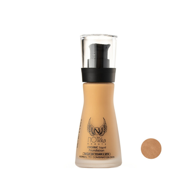 کرم پودر مایع SPF 8 نوتریکا مدل 05 شماره F14 مناسب برای انواع پوست حجم 30 میلیلیتر