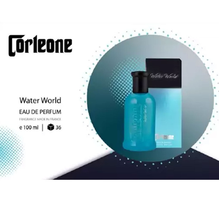 ادو پرفیوم کورلئونه مدل Water World با رایحه خنک حجم 100 میلیلیتر