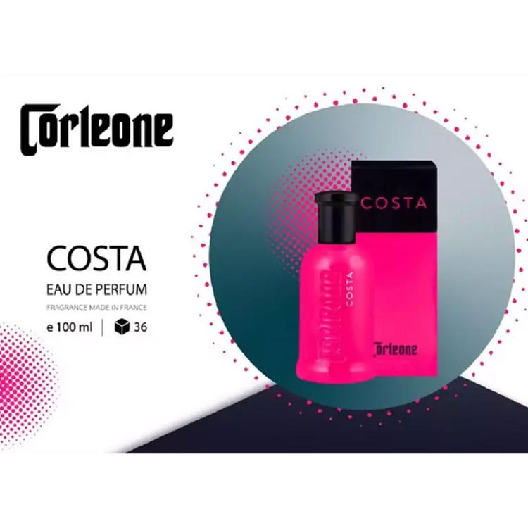 ادو پرفیوم کورلئونه مدل Costa با رایحه تلخ حجم 100 میلیلیتر