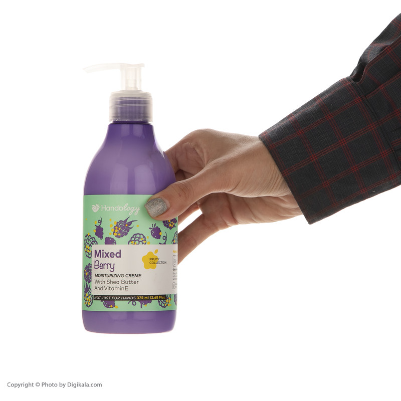 کرم آبرسان هندولوژی مدل Mixed Berry حجم 375 میلی لیتر