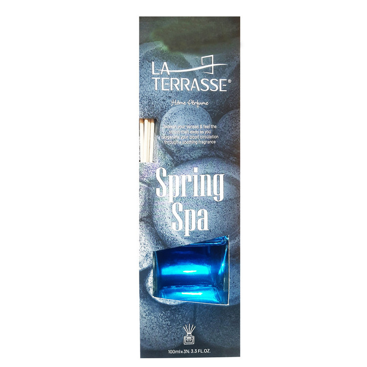 اسانس خوشبو کننده لاتراس مدل spring spa حجم 100 میلی لیتر