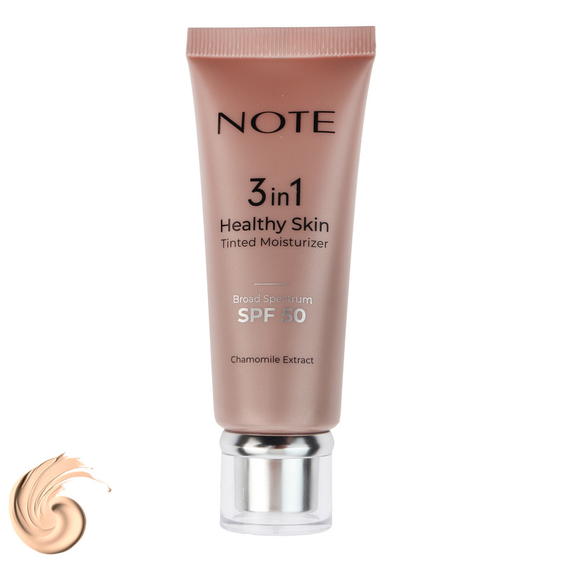 کرم پودر مایع SPF 50 نوت مدل 3in1 شماره 10 مناسب برای انواع پوست حجم 30 میلی‌لیتر