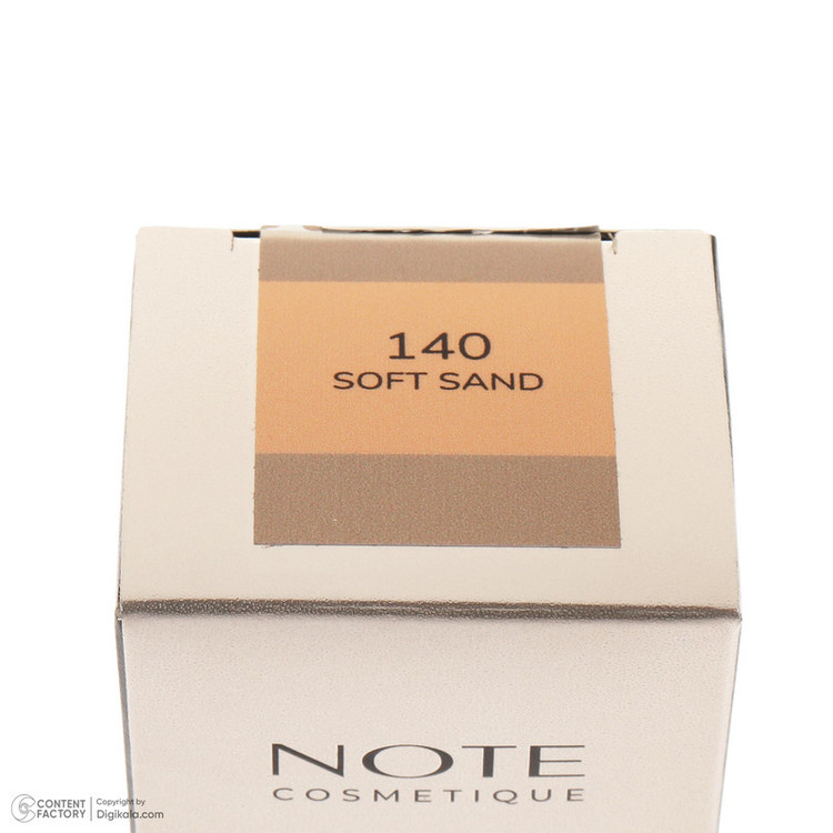 کرم پودر مایع SPF 50 نوت مدل NEW ERA شماره 140 مناسب برای انواع پوست حجم 30 میلیلیتر