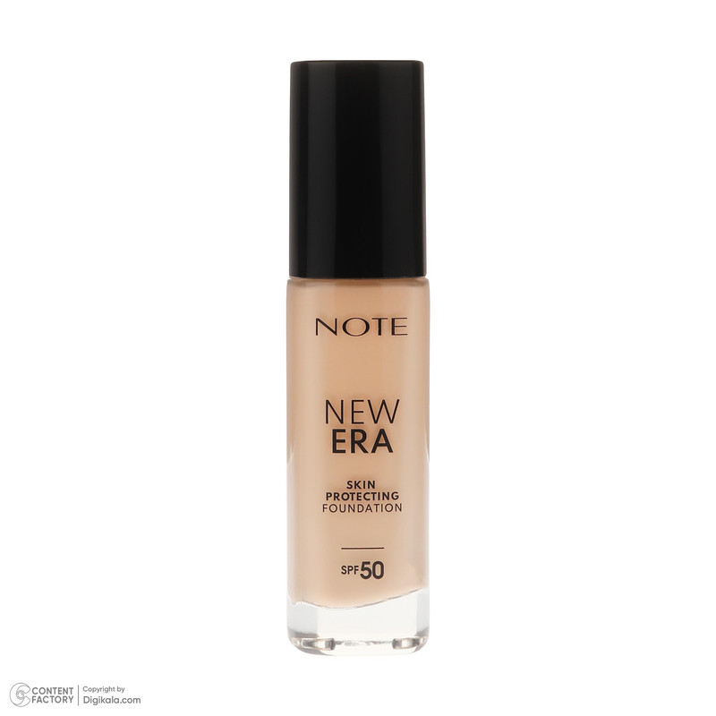 کرم پودر مایع SPF 50 نوت مدل NEW ERA شماره 140 مناسب برای انواع پوست حجم 30 میلیلیتر