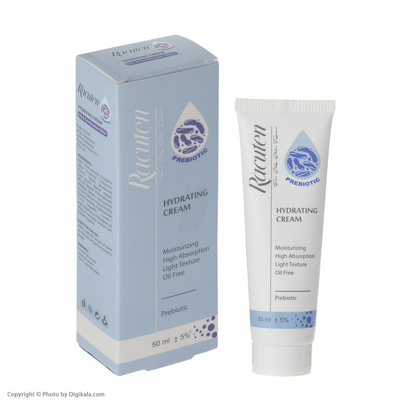 کرم آبرسان راکوتن مدل Prebiotic حجم 50 میلیلیتر