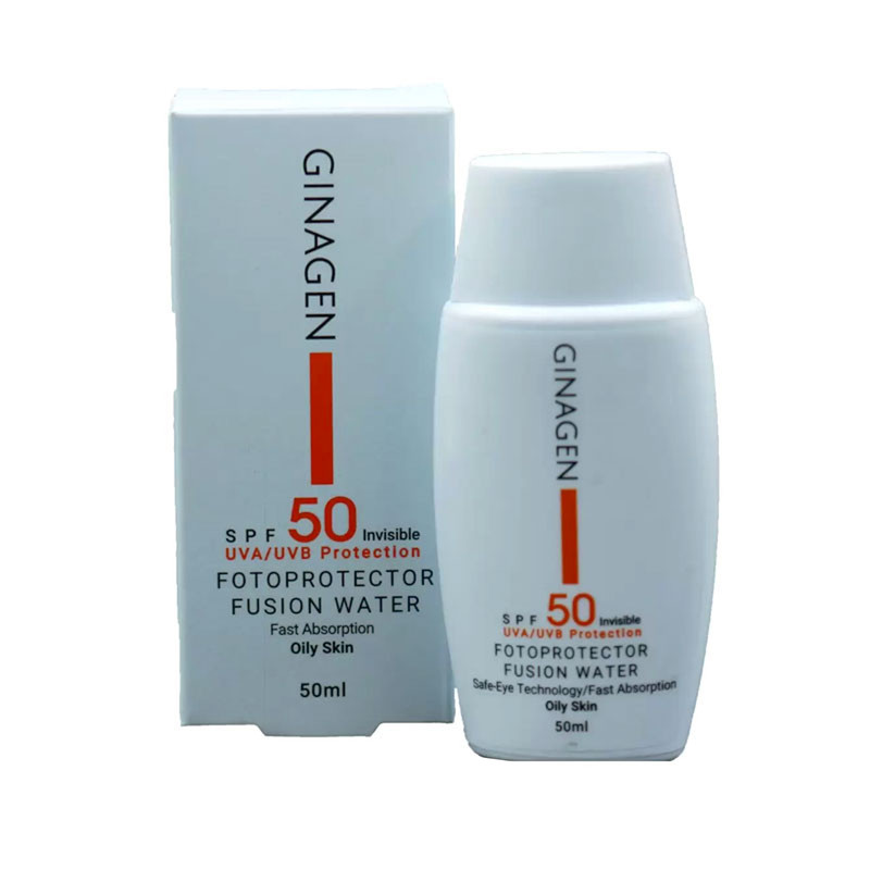 کرم ضدآفتاب بیرنگ ژیناژن مدل SPF50، مناسب پوستهای چرب، حجم 50 میلیلیتر