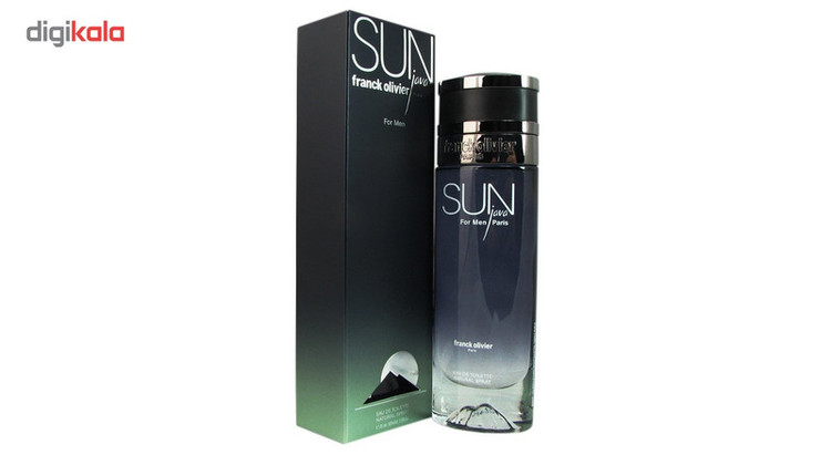 ادوتویلت مردانه فرانک اولیور مدل Sun Java Black حجم 75ml