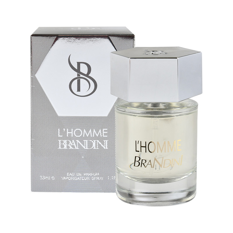 عطر جیبی مردانه برندینی مدل  L HOMME با رایحه خنک و شیرین حجم 33 میلی‌لیتر